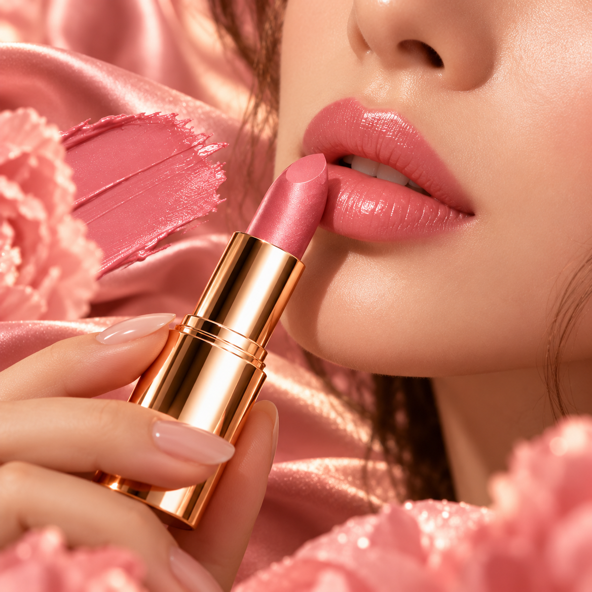 Luxury Rose Gold Lipstick