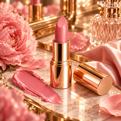 Luxury Rose Gold Lipstick